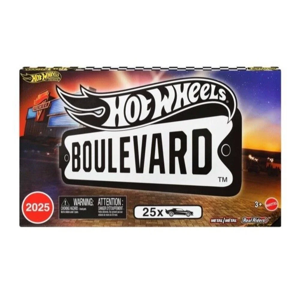 Hot Wheels Boulevard 25-Car Factory Set 2025 Car Box Set